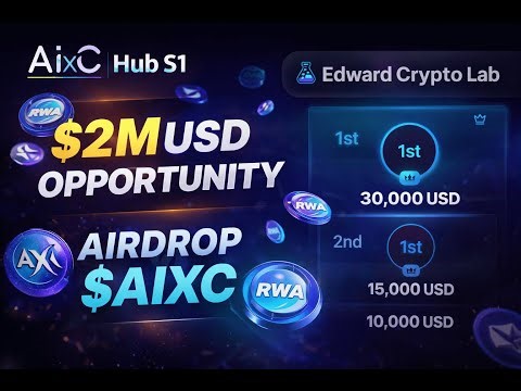 AIxC Hub S1 – Airdrop $AIXC Over $2 Million | The Most Worthwhile AI x Blockchain Project of 2026