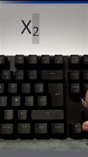 subscript in Ms word #technology #computer #mstechtricks #shortcutkeys #tricks