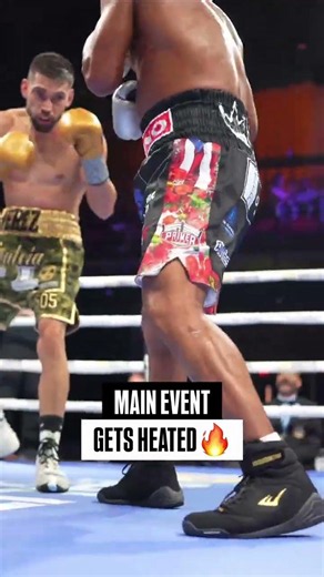 Main Event Gets Heated Live on DAZN 👀🥊