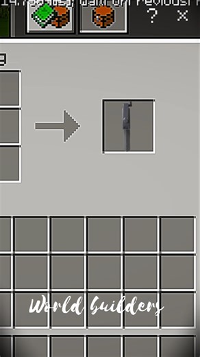 Minecraft in camera stick #viralvideo #viralshorts #shortsviral #shortcamera #video