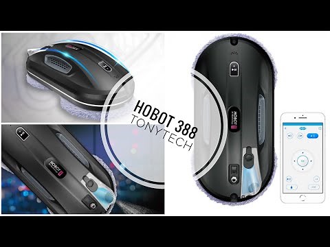 EZIclean® Hobot 388 - This robot cleans windows for you!