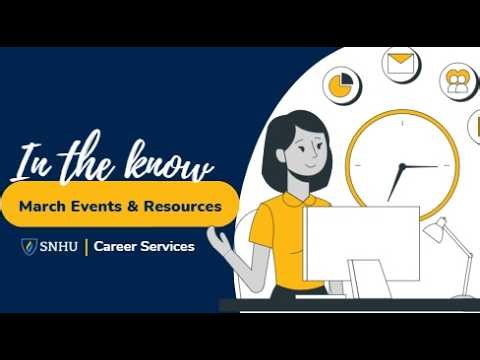SNHU CAREER: IN THE KNOW, MARCH 2026