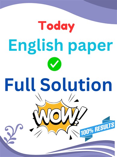 Clases de soluciones de examen de inglés para clase 12