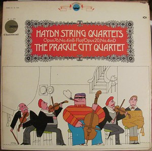 Haydn, The Prague City Quartet - String Quartets Opus 76, No.4/Opus 20, No.4