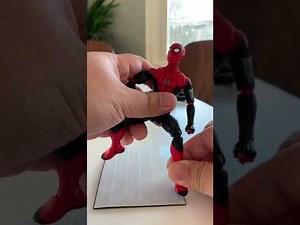 How to make your Spiderman action figures stick to any magnetic surface