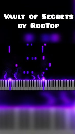 Vault of Secrets - Piano Tutorial #geometrydash #piano #music