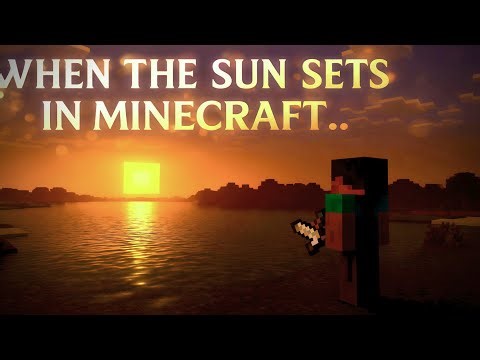 Peaceful Minecraft Sunset in Ultra Graphics – A Truly Magical Evening 🌇✨#minecraft #zanysniper