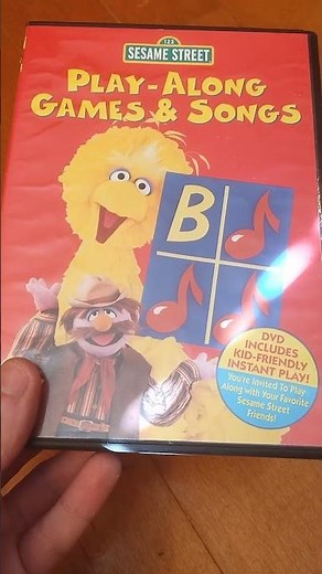 Sesame Street Play along games and songs 2005 dvd review