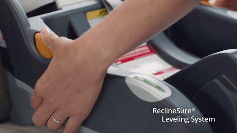 Chicco KeyFit 30 Infant Car Seat and Base, Rear-Facing Seat for Infants 4-30 lbs., Infant Head and Body Support, Compatible with Chicco Strollers, Baby Travel Gear | Calla/Grey