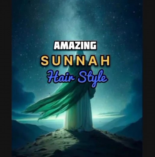 Best Sunnah hair styles 💙#allah #islam #shorts #viral