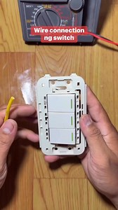 322K views · 5.8K reactions | Paano mag connect ng wire sa 3 gang Switch #electricaltutorial | Electrical Tutorial | Facebook