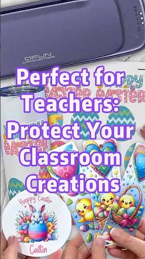 Level Up Your Classroom Projects with Qfun Laminator – Perfect for Teachers! 🖋️📚