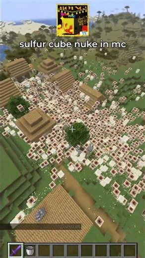sulfur cube nuke in minecraft ☢️