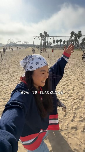 How to start slacklining #shorts