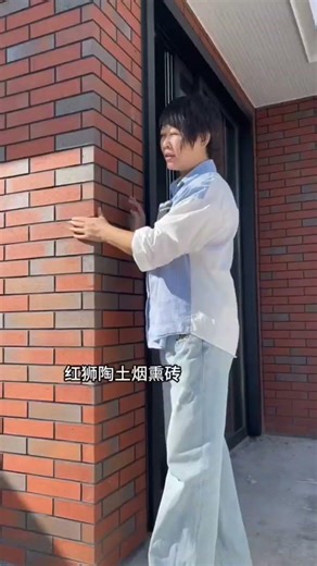 Perfect brick veneer installation by hand creates a clean, realistic wall finish