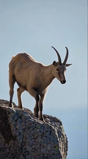 Epic Mountain Goat Jump
