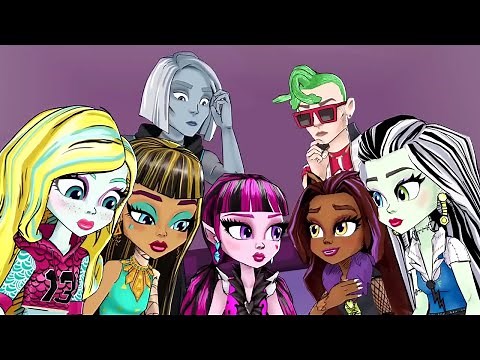 Adventures of Ghoul Squad Full Scenes | Monster High