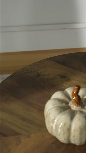 Round Wood Coffee Table with Cross Black Metal Frame | Industrial Farmhouse Accent Table