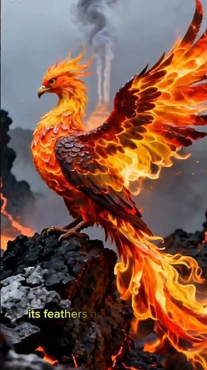 The Real Phoenix Bird Made of Living Fire | Rare Life #rarelife #facts #cryptozoology