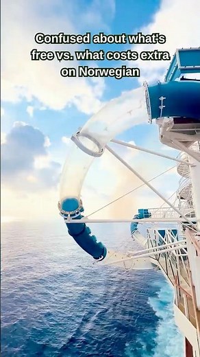 Here's what's included on NCL and what will cost you extra! #cruise #shorts