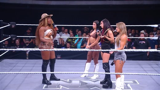 56K views · 1.3K reactions | "It's time for Lash Legend's moment." Be careful Jacy Jayne, Lash Legend is ready for that championship spotlight ‍  | WWE NXT | Facebook