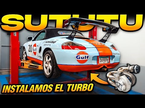 PROYECTO K20 Turbo: INSTALAMOS EL TURBO al K20 del PORSCHE