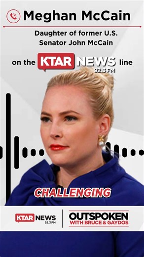 How will Epic Fury impact President Trump's legacy? Meghan McCain, daughter of the late Sen. John McCain, tells Outspoken with Bruce & Gaydos this will impact more people's reputations than just Trump's. | KTAR News 92.3