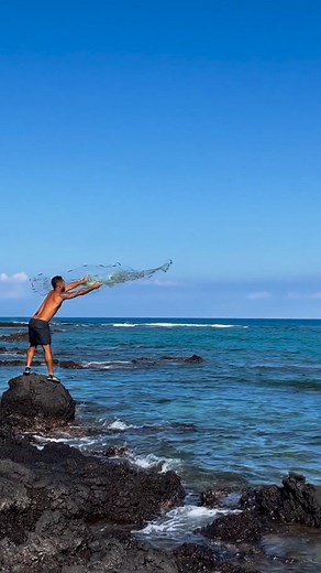 3.8K views · 21 reactions |  Casting nets and making waves with our Hui Holokai Beach Ambassadors at Pauoa Bay!  We're reeling in the Native Hawaiian tradition of throw net fishing.  #FishingFun | Fairmont Orchid, Hawaii | Facebook