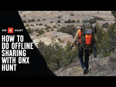 How To Do Offline Sharing on the onX Hunt App