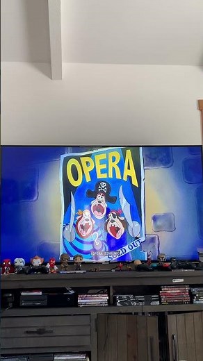 The opera it’s tomorrow night Mickey Donald and goofy the three musketeers