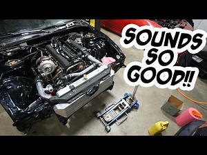1JZ VVTI SWAP FIRST START UP!!!