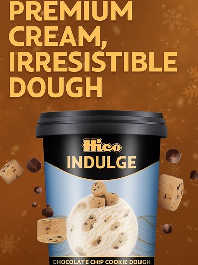 Chill out with the coolest treat this season! Premium Ice Cream irresistible cookie dough = pure happiness! #Hico #RealDairy #IceCream #PureDairyGoodness #SachayRishtonKaMeethaMaza #ChocolateChipCookieDough