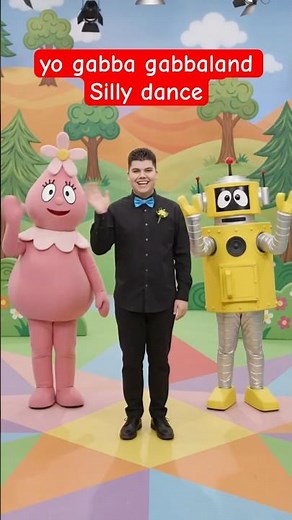 yo gabba gabbaland Silly dance #yogabbagabbaland #sillydance