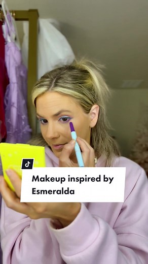 Colorful Esmeralda Makeup Tutorial