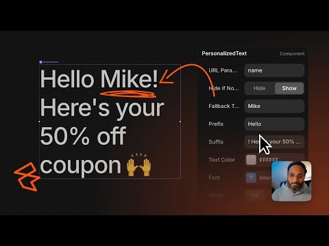 Personalized Landing Pages with Framer