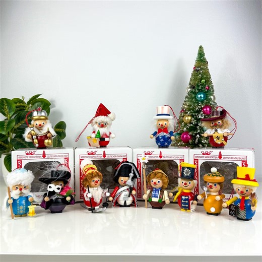 Vintage Steinbach German Wooden Ornaments Handmade Christmas Decor, Sold Individually - Etsy