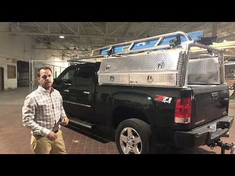 Ryder Rack Pro Series - Aluminum Truck Rack, Bed Cover, Tool Box Combo