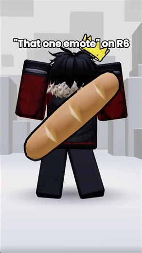 That one emote on the R6 body type #roblox