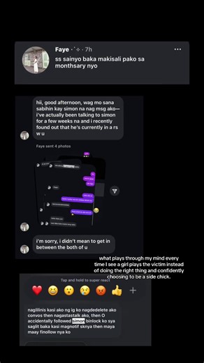 Embracing the Role of a Side Chick: A Conflicted Perspective