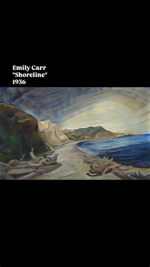 17 reactions | Emily Carr “Shoreline” 1936 #emilycarr | Contemporary Art | Facebook
