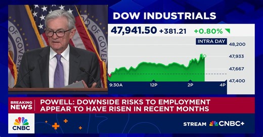 Fed Chair Powell: Very unusual to have persistent tension between parts of dual mandate