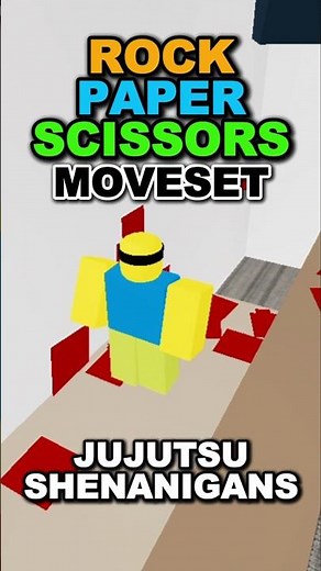 ROCK PAPER SCISSORS MOVESET | JJS SKILL BUILDER #jjs #skillbuilder #skillbuilding
