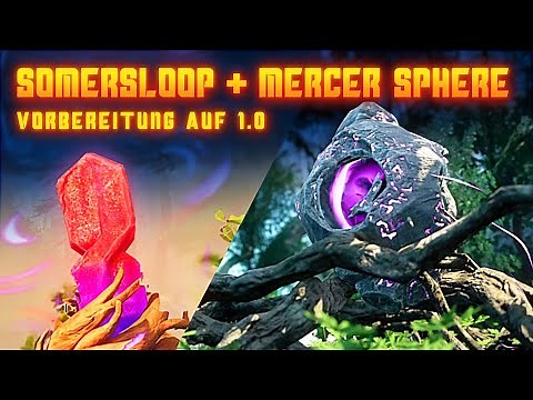 Somersloop & Mercer Sphere find for Satisfactory 1.0