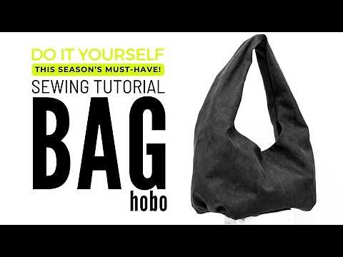 Easy Hobo Bag Tutorial | Beginner Friendly Sewing