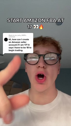 Replying to @ma_tariq_2005 HOW TO START AMAZON FBA AT 17 👀🔥 #sidehustle #entrepreneur #ecommerce