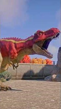 Dinosaur King T.Rex Vs Dinosaur King Tarbosaurus | Jurassic World Evolution 2