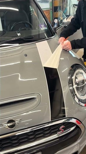 Transforming this Mini Cooper with a custom decal