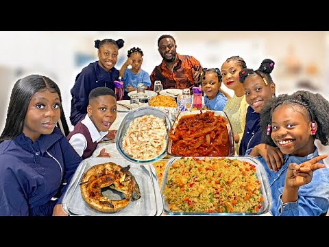 HOW WE CELEBRATE EASTER WITH FAMILY OF 10!! | The queens family *Age reveal 😱