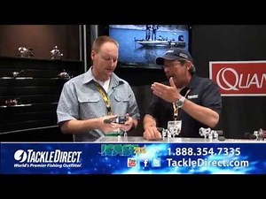 Quantum Iron 300 Widespool Baitcasting Reels at ICAST 2013