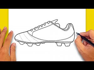 How to draw Cleats Shoes